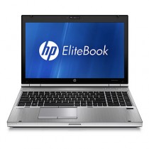 HP Elitebook 8560P -CORE I7 2620M à 2.7Ghz - 8Go - 256Go SSD - 15.6" HD + CAM + ATI 7400M - USB 3.0 - DVD+/-RW - Win 10 PRO