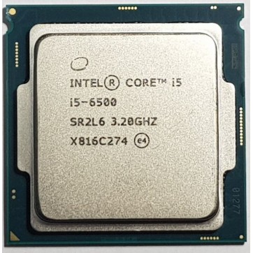 Processeur CPU Intel Core i5-6500 3.2Ghz 6Mo SR2L6 FCLGA1151 Quad Core  Skylake-S - MICROKDO