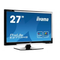 Ecran IIYAMA 27" LED WIDE E2773HS - Full HD 1920*1080 - DVI - VGA - HDMI 