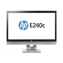 Ecran 24" LED HP EliteDisplay E240 - HDMI + VGA + DP - Hub USB - FULL HD