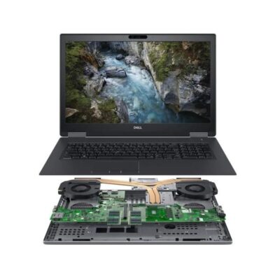 Station DELL Precision 7740 - Octo Core I9-9980HK 5Ghz -64Go-3ToSSD-17.3" FHD + RTX 4000 -8Go+Win11 PRO